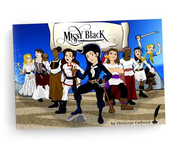 Book Cover Design - Missy Black Illustrated