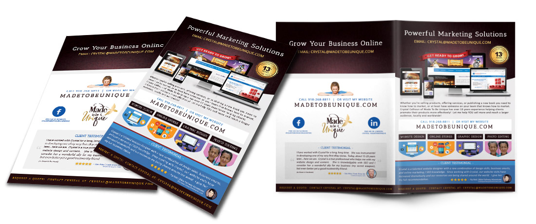 Custom Brochure Design Services